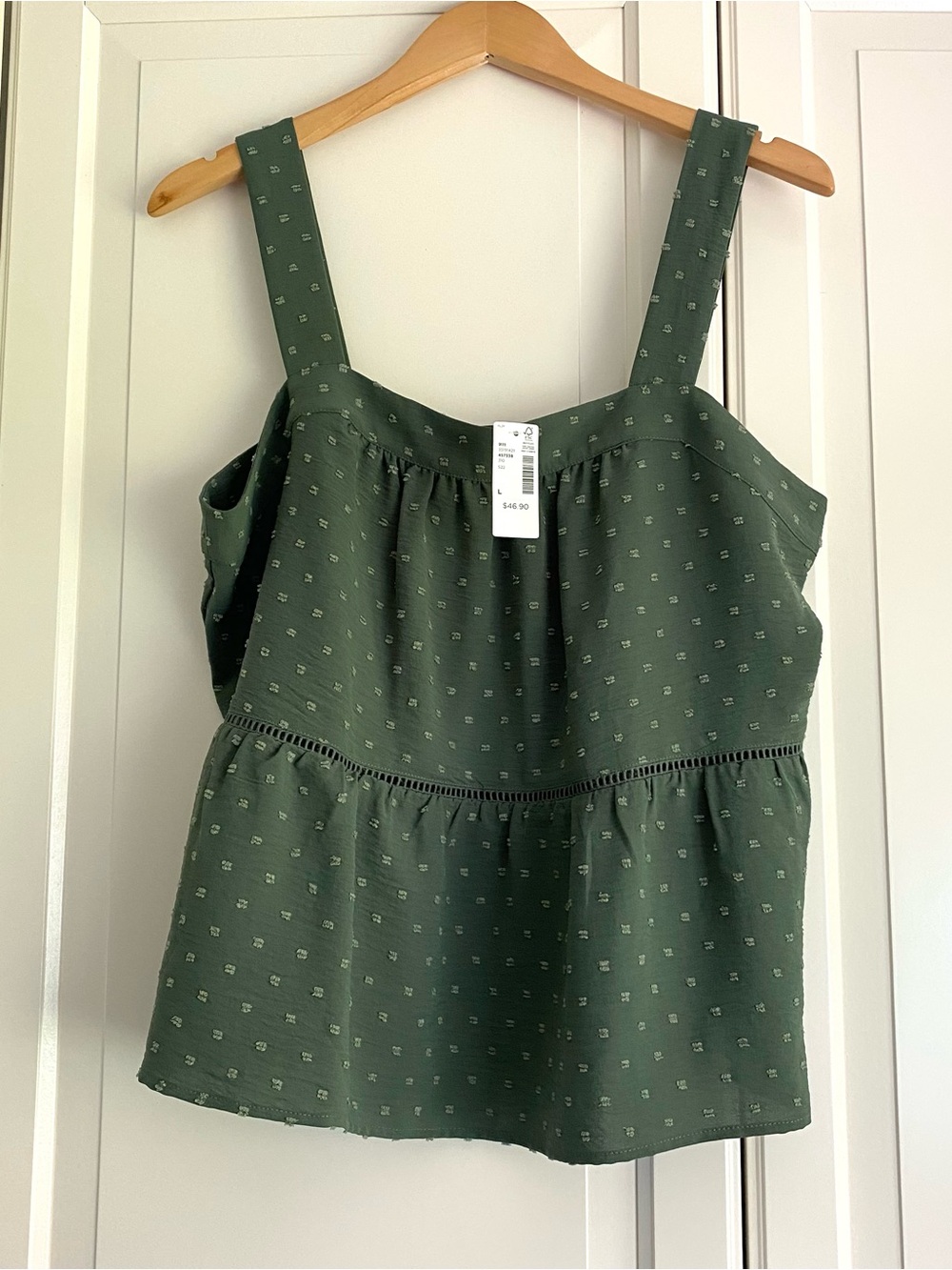 Reitmans Green Tank Top